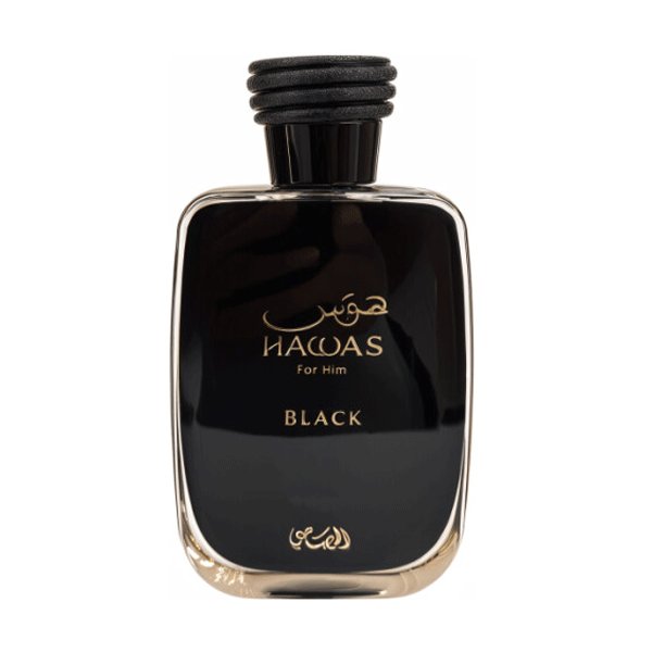 Hawas Black Eau De Parfum Spray 100ml (3.4 Oz)